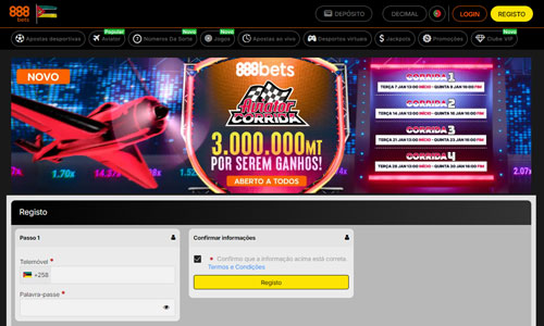 888bets inscrever-se
